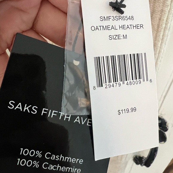 Saks Fifth Avenue Cashmere Sweater - Picture 3 of 3